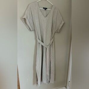 Karen Kane Linen Dress with Belt